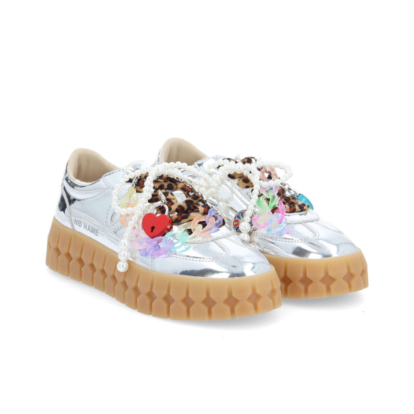 PLAY SIDE W - MIRROR - ARGENT / AVEC CHARMS AMOVIBLES